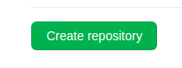 Botão Criar repositório